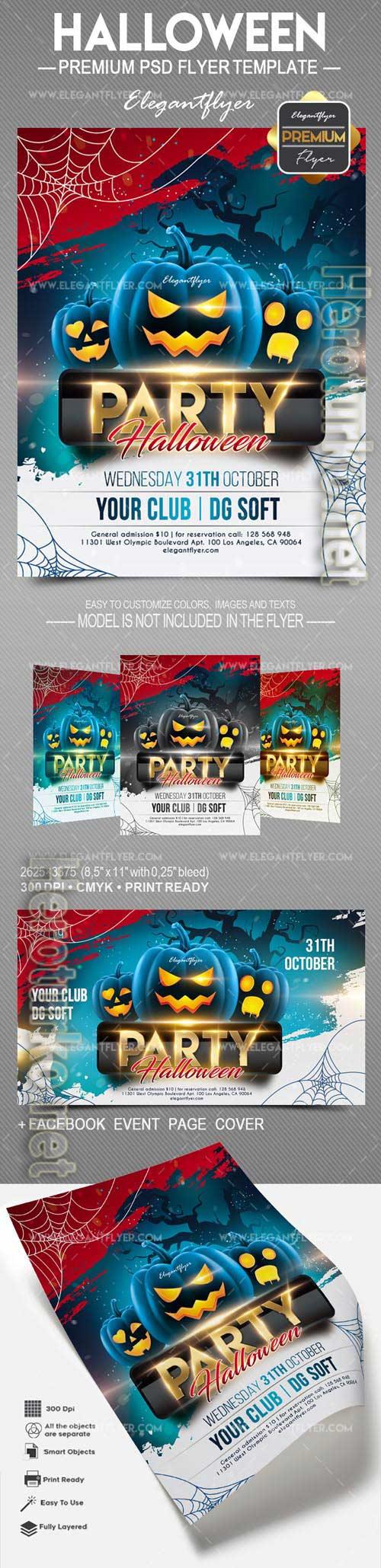 Halloween Party Flyer PSD Template vol 4 Halloween Party Flyer PSD Template vol 4