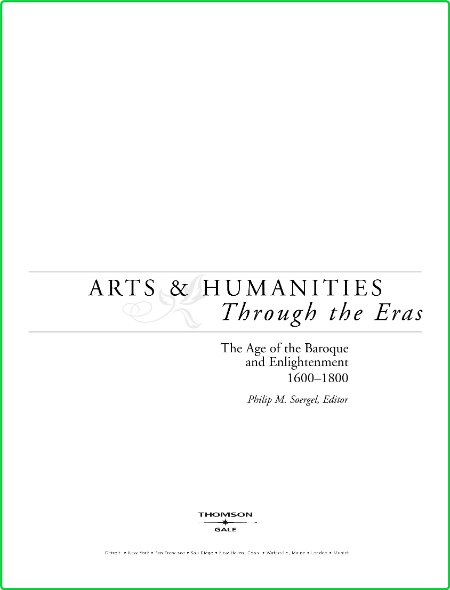 Encyclopedia of Arts and Humanities Through The Eras