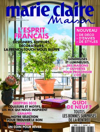 Marie Claire Maison France   septembre 2021