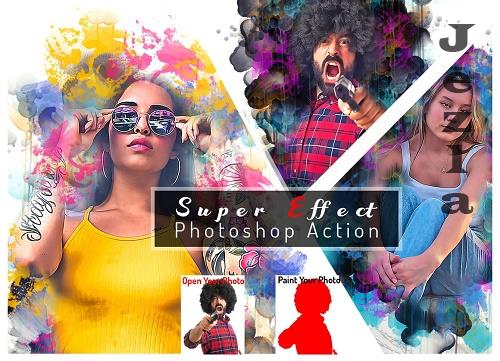 Super Effect Photoshop Action - 6406333