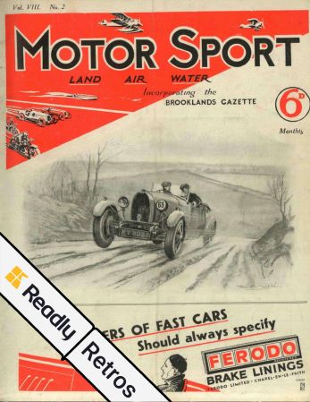 Motor Sport: Readly Retros   July 1st, 1930