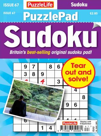 PuzzleLife PuzzlePad Sudoku   Issue 67, 2021