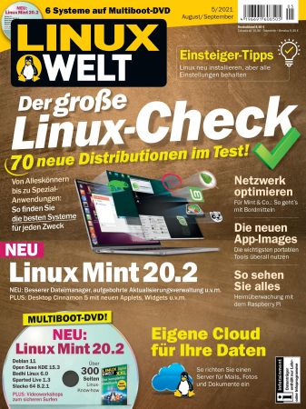 Linux Welt   August/September 2021