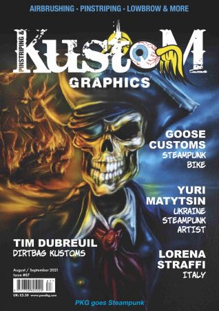Pinstriping & Kustom Graphics   Issue 87, August/September 2021