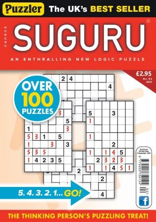 Puzzler Suguru   Issue 92, 2021