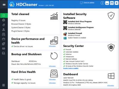 HDCleaner 2.004 Multilingual
