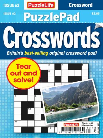 PuzzleLife PuzzlePad Crosswords   Issue 62, 2021