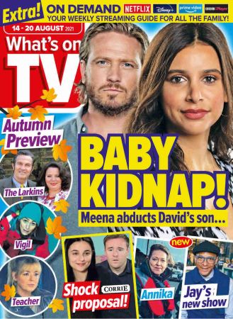 What's on TV   14 August 2021