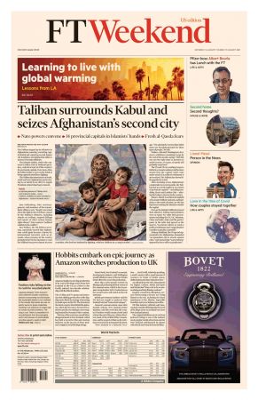 Financial Times Weekend USA   August 14/15, 2021