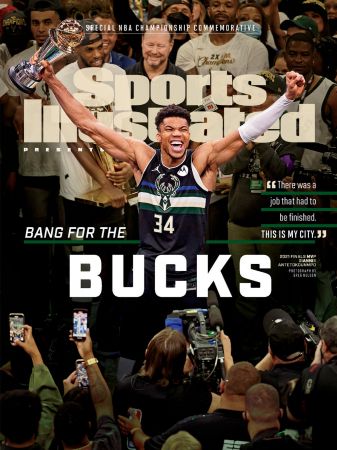 Sports Illustrated NBA Commemorative   Milwaukee Bucks NBA Championship 2021