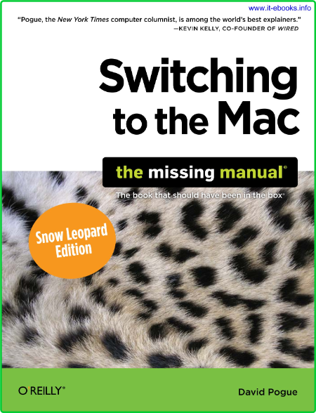Switching to the Mac The Missing Manual Snow Leopard Edition