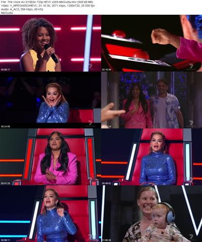 The Voice AU S10E04 720p HEVC x265 