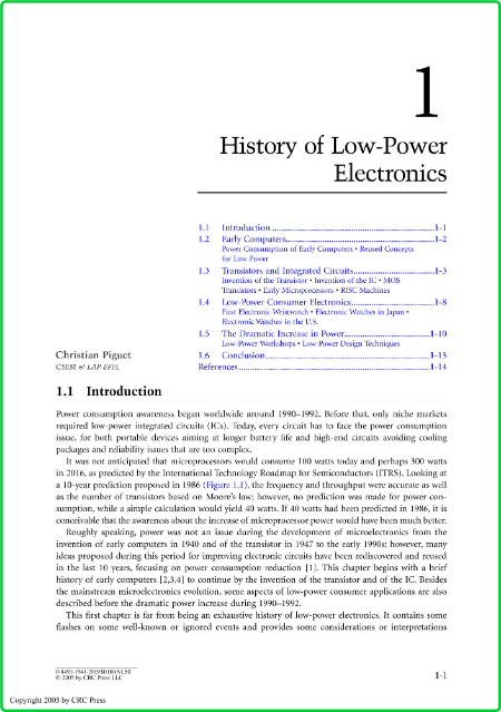 Low Power Electronics Design CRC 2005 06e533e0d15e5968acd86c6b339b5131