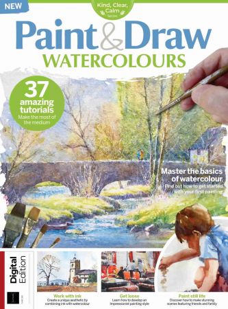 The Creative Collection Paint & Draw Watercolours - 3rd Edition, 2021