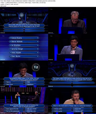 Who Wants To Be A Millionaire S34E09 1080p HEVC x265 