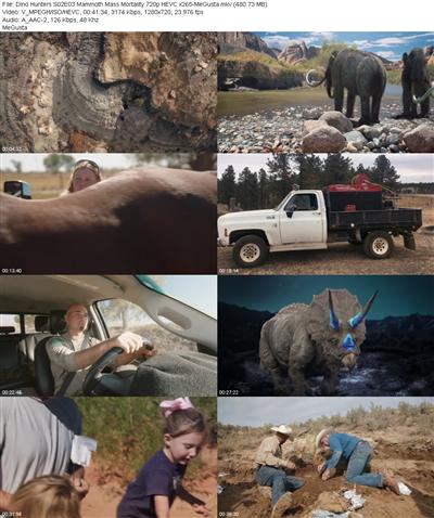 Dino Hunters S02E03 Mammoth Mass Mortality 720p HEVC x265 