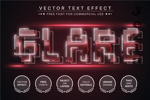 Pixel - Editable Text Effect - 6416103