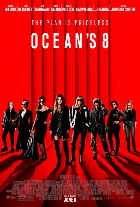 Oceans Eight (2018) 1080p BluRay HEVC x265 English 5 1 AC3 ESub - SP3LL