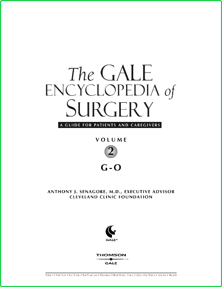 The Gale Encyclopedia Of Surgery Vol 2 58faad818d1fac44255d48d06e99a2c8