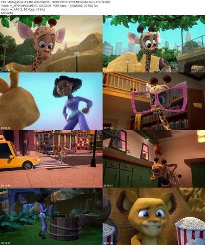 Madagascar A Little Wild S04E01 1080p HEVC x265 