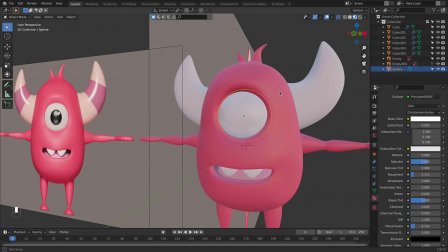 Skillshare - Create A Pixar Inspired Modeling Of A Monster In Blender