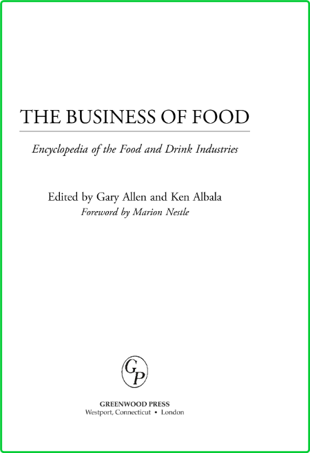 Encyclopedia of Food and Drink Industries