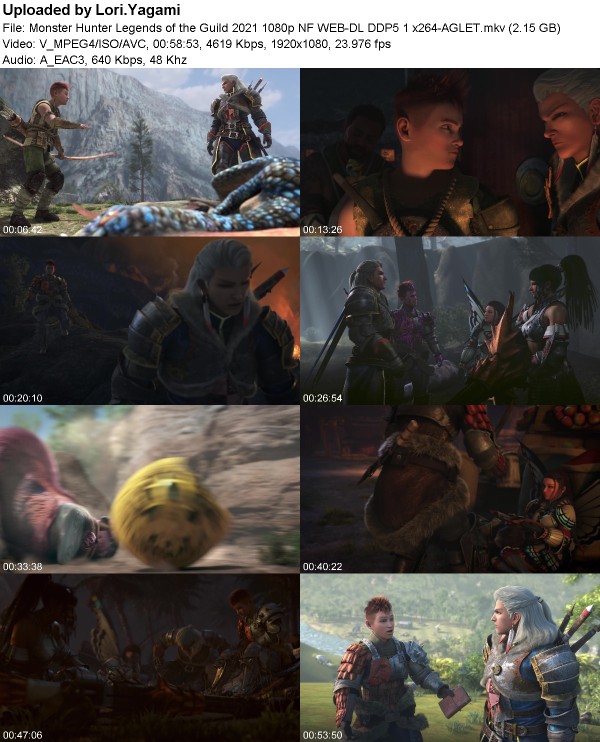 Monster Hunter Legends of the Guild (2021) 1080p NF WEB-DL DDP5 1 x264-AGLET