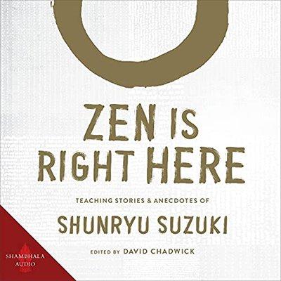 Zen Is Right Here: Teaching Stories and Anecdotes of Shunryu Suzuki, Author of Zen Mind, Beginner's Mind (Audiobook)