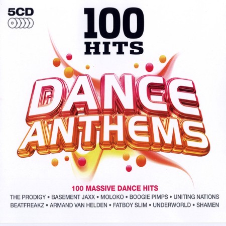 VA   100 Hits Dance Anthems (5CD) (2008)