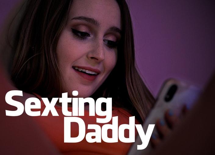 [MissaX.com] Laney Grey (Sexting Daddy) [2021-02-27, Blowjob, Brunettes, Creampie, Cum in Mouth, Cumshot, Natural, Taboo, Voyeur, 1080p]