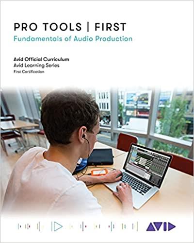 Pro Tools  First Fundamentals of Audio Production