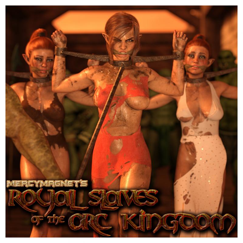 MercyMagnet - Royal Slaves to the Orc Kingdom 1 3D Porn Comic