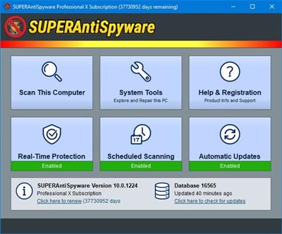 SUPERAntiSpyware Professional X 10.0.1238 Multilingual