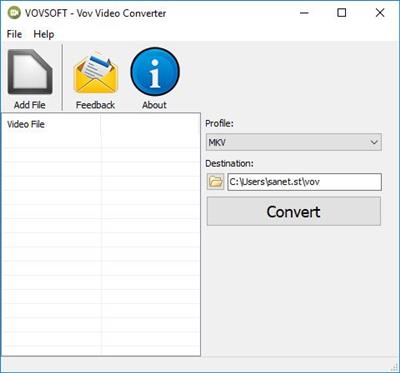 VovSoft  VoV Video Converter 2.0