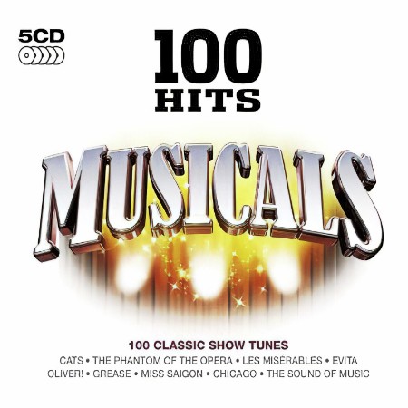 VA   100 Hits Musicals (5CD) (2009)