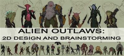 Gumroad - Alien  Outlaws 2D Design and Brainstorming
