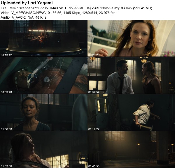 Reminiscence (2021) 720p HMAX WEBRip HQ x265 10bit-GalaxyRG