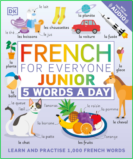 French for Everyone Junior, 5 Words a Day