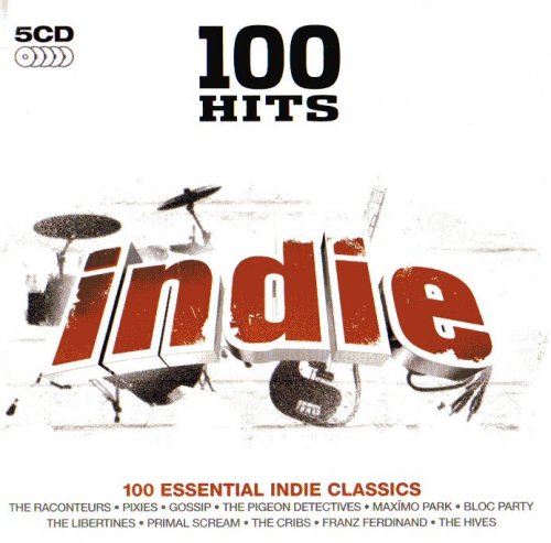 100 Hits Indie (5CD) (2009) FLAC