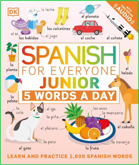 Spanish for Everyone Junior, 5 Words a Day