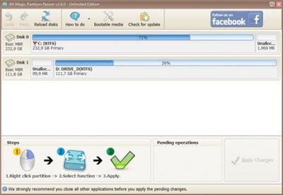 IM-Magic  Partition Resizer 3.9.0