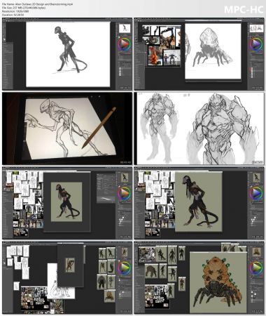 Gumroad - Alien  Outlaws 2D Design and Brainstorming 9d7d24fa59a90a55d31f096893a708f0