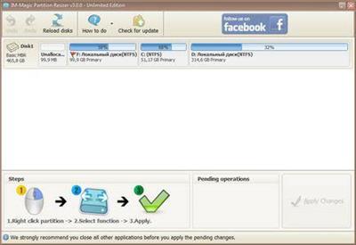IM-Magic Partition Resizer 3.9.0 Unlimited Edition Portable