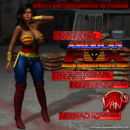 SuperHeroineCentral - Massive Mammaried Maiden of Might Set 2 3D Porn Comic