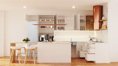 The  Complete Vray 5 for Sketchup Course for Kitchen Design 9543ba7fe1d1336a2e4d988096741ed9