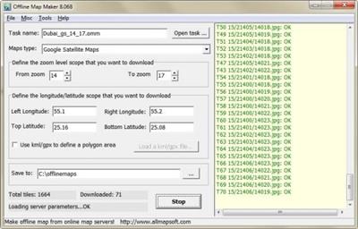 AllMapSoft  Offline Map Maker 8.175