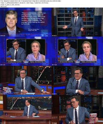 Stephen Colbert 2021 08 17 Amanda Peet 720p HEVC x265 