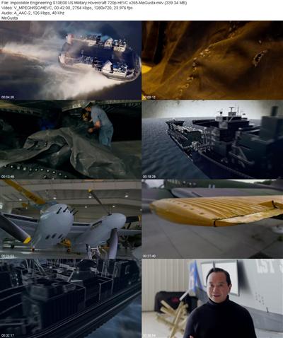 Impossible Engineering S10E08 US Military Hovercraft 720p HEVC x265 