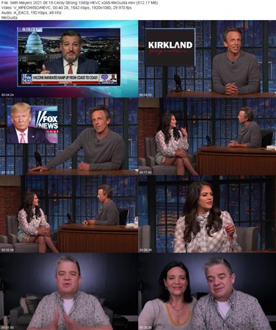 Seth Meyers 2021 08 19 Cecily Strong 1080p HEVC x265 