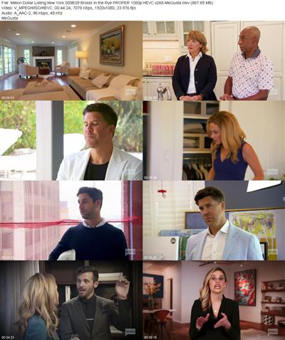 Million Dollar Listing New York S09E09 Broker in the Rye PROPER 1080p HEVC x265 